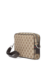 GUCCI Gucci Men Fabric Shoulder Bag "Gg" Small