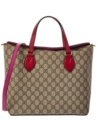 Gucci Multicolor Gg Embossed Coated Canvas Tote (Authentic Pre-Loved)