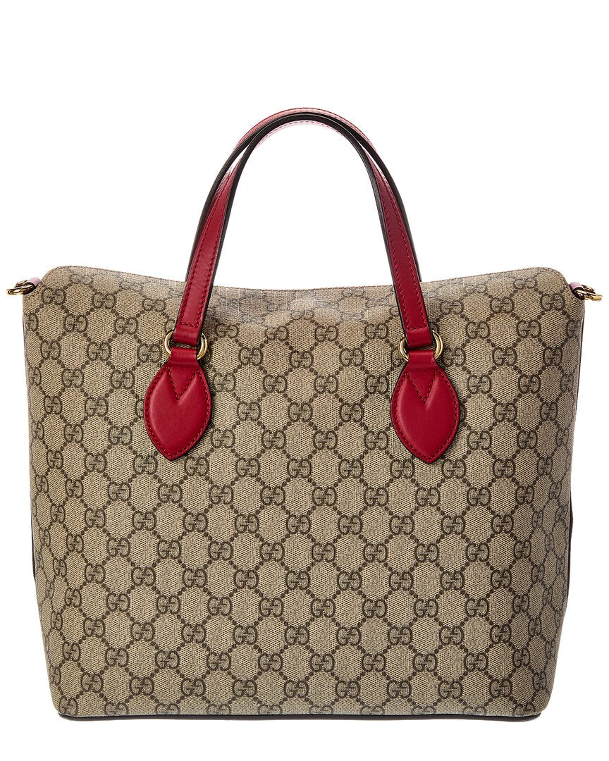 Gucci Multicolor Gg Embossed Coated Canvas Tote (Authentic Pre-Loved)