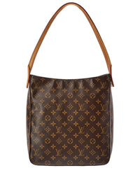 Louis Vuitton Louis Vuitton Brown Monogram Looping Gm (Authentic Pre-Loved)