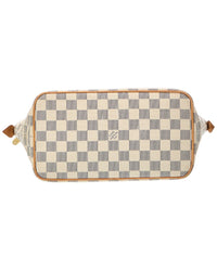 Louis Vuitton White Damier Azur Saleya Pm (Authentic Pre-Loved)