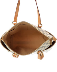 Louis Vuitton White Damier Azur Totally Pm (Authentic Pre-Loved)
