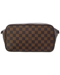 Louis Vuitton Louis Vuitton Brown Damier Ebene Coated Canvas Saleya Pm (Authentic Pre-Loved)