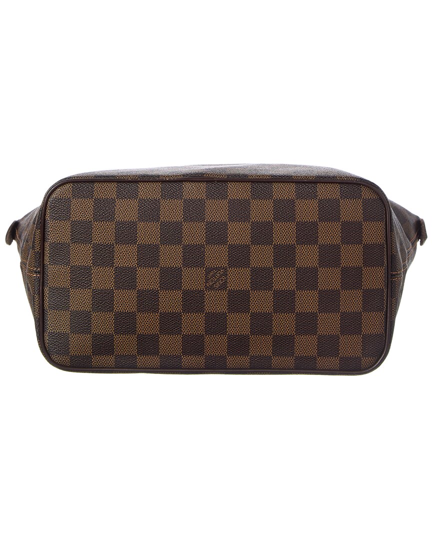 Louis Vuitton Louis Vuitton Brown Damier Ebene Coated Canvas Saleya Pm (Authentic Pre-Loved)