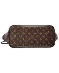 Louis Vuitton Brown Monogram Canvas Neverfull Flamingo (Authentic Pre-Loved)