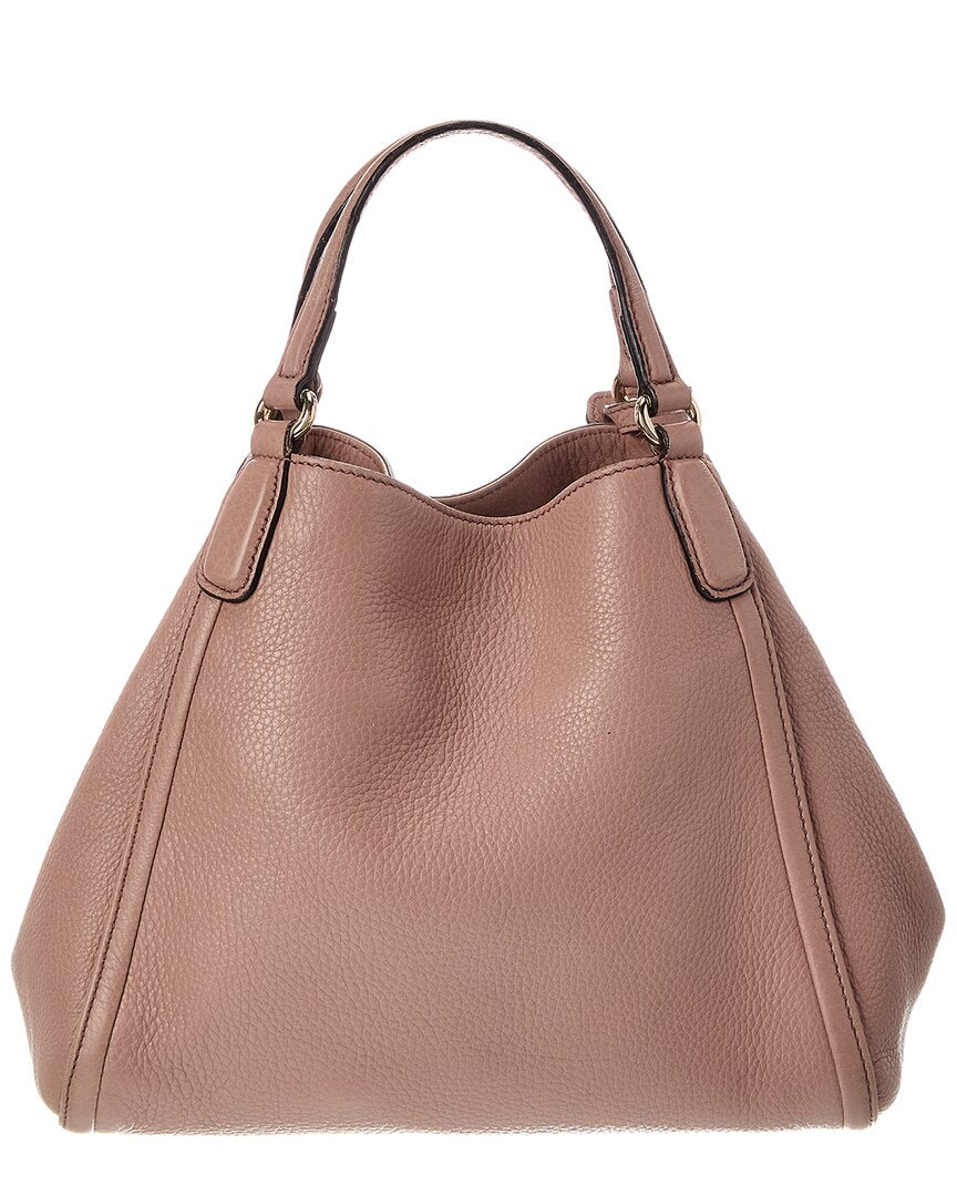 Gucci Gucci Pink Lambskin Leather Soho Tote (Authentic Pre-Loved)