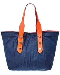 Christian Louboutin Canvas & Leather Tote