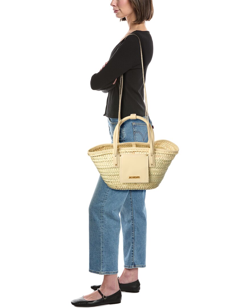 Jacquemus Le Petit Panier Leather Tote