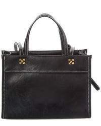 Off-White™ Off-White Logo Small Leather Tote