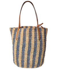 Valentino Vlogo Signature Raffia Tote