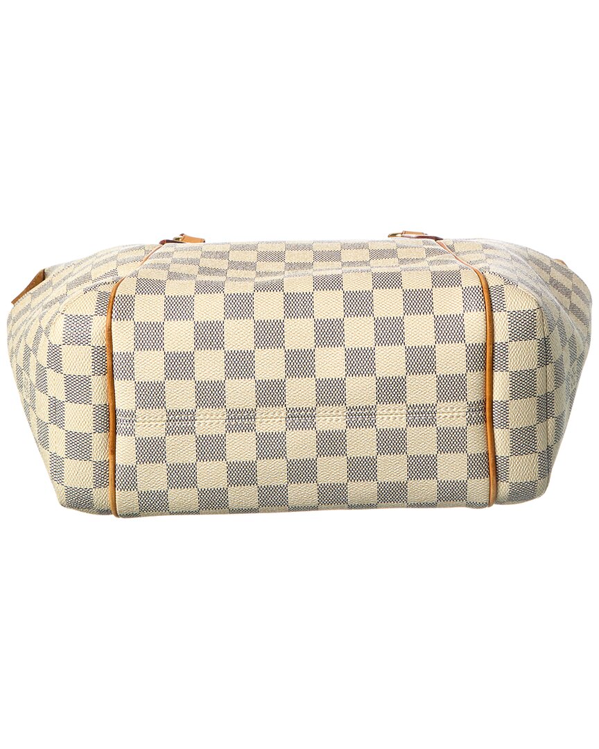 Louis Vuitton White Damier Azur Coated Canvas Damier Azur Totally Pm (Authentic