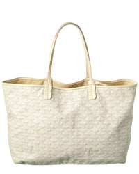Goyard White Goyardine Coated Canvas Goyardine Saint Louis Pm (Authentic Pre-