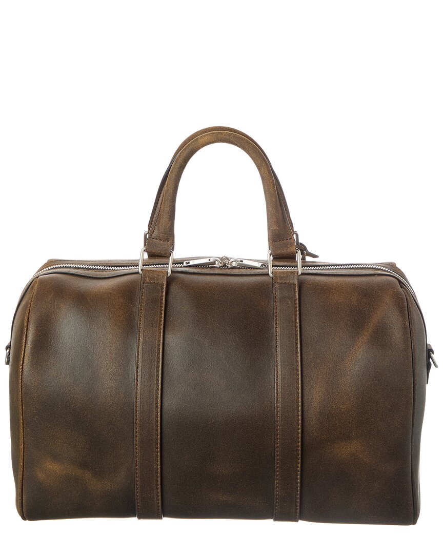 Celine Triomphe Large Canvas & Leather Tote