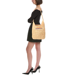 Isabel Marant Logo Raffia Tote