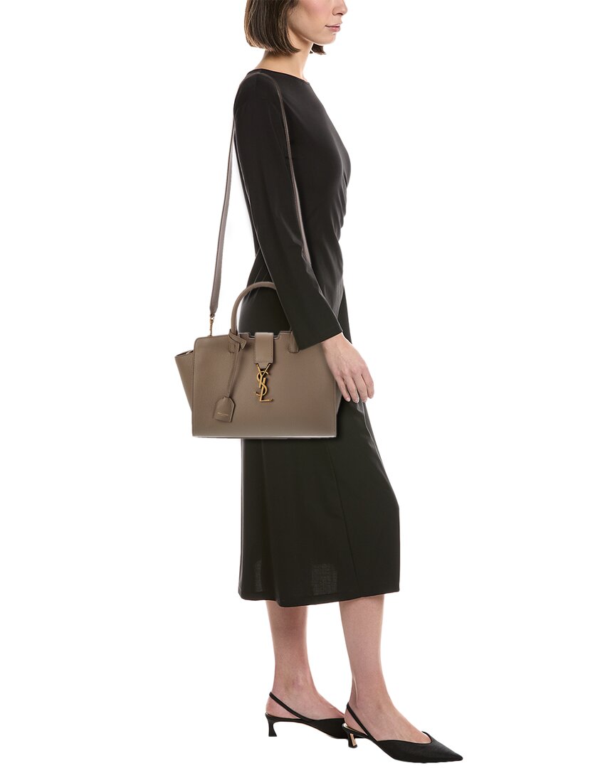 Saint Laurent Saint Laurent Downtown Cabas Leather Tote