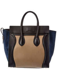 CELINE Celine Multi Calfskin & Suede Luggage (Authentic Pre-Loved)