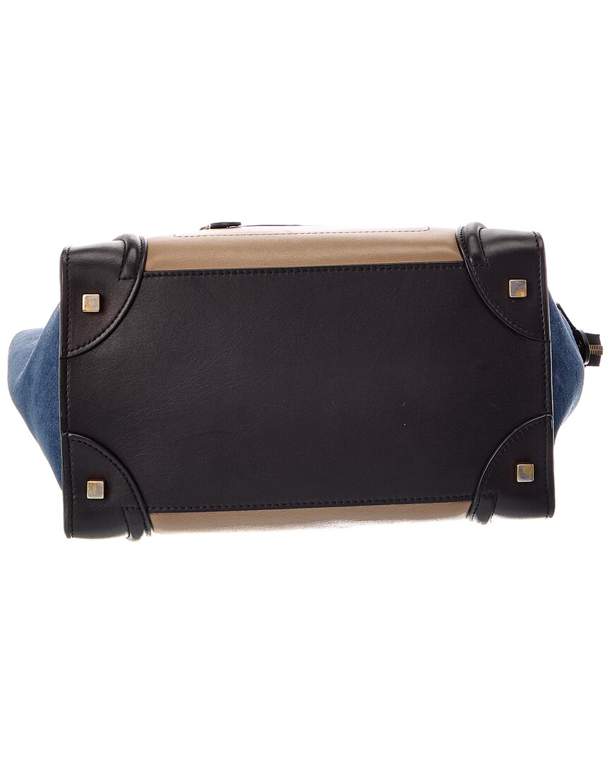 CELINE Celine Multi Calfskin & Suede Luggage (Authentic Pre-Loved)
