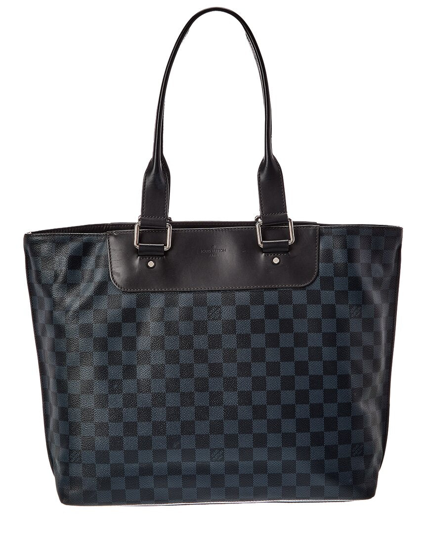 Louis Vuitton Louis Vuitton Grey Damier Cobalt Canvas Cabas Voyage (Authentic Pre-Loved)