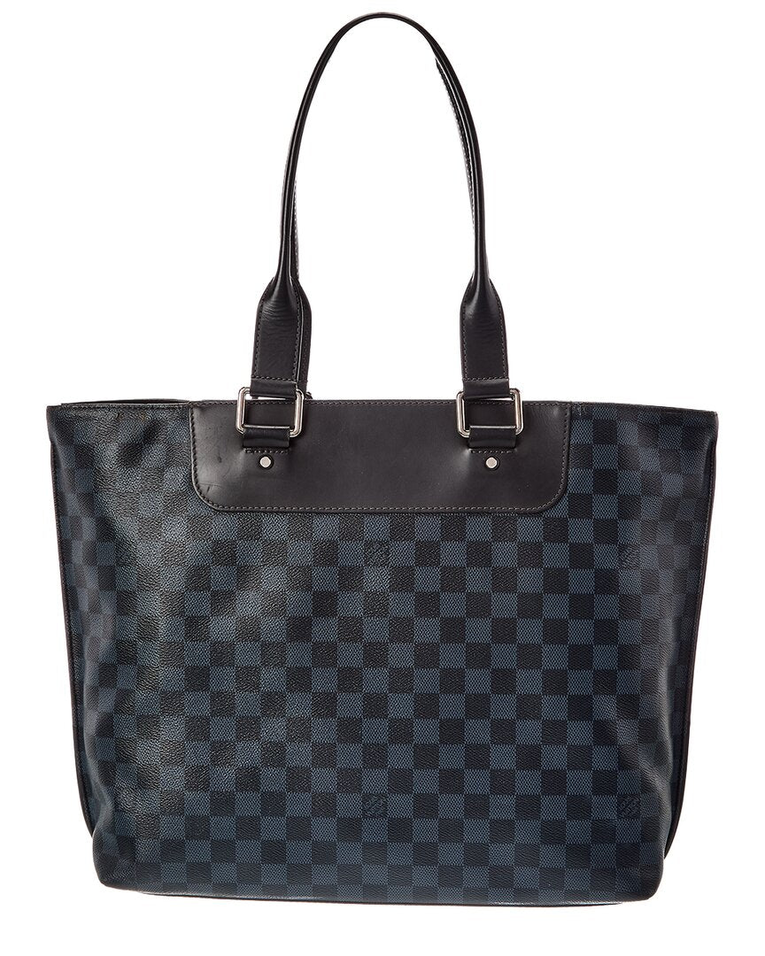 Louis Vuitton Louis Vuitton Grey Damier Cobalt Canvas Cabas Voyage (Authentic Pre-Loved)