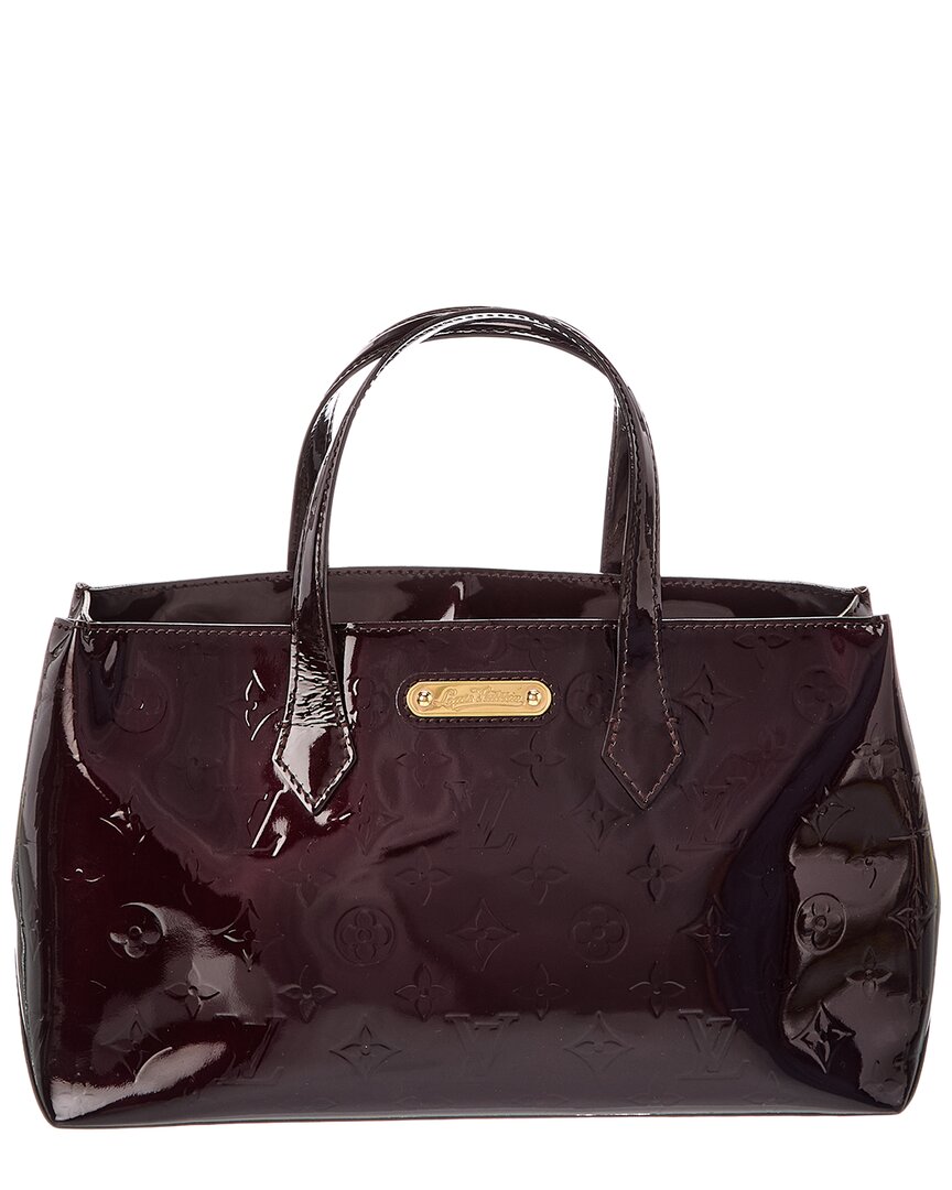 Louis Vuitton Louis Vuitton Amarante Monogram Vernis Wilshire (Authentic Pre-Loved)