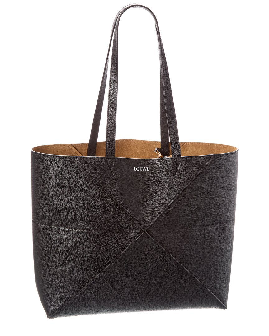Loewe Loewe Horizontal Puzzle Fold Medium Leather Tote