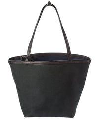 The Row The Row Canvas & Leather Tote