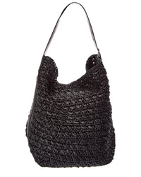 TOTEME Toteme Straw & Leather Tote