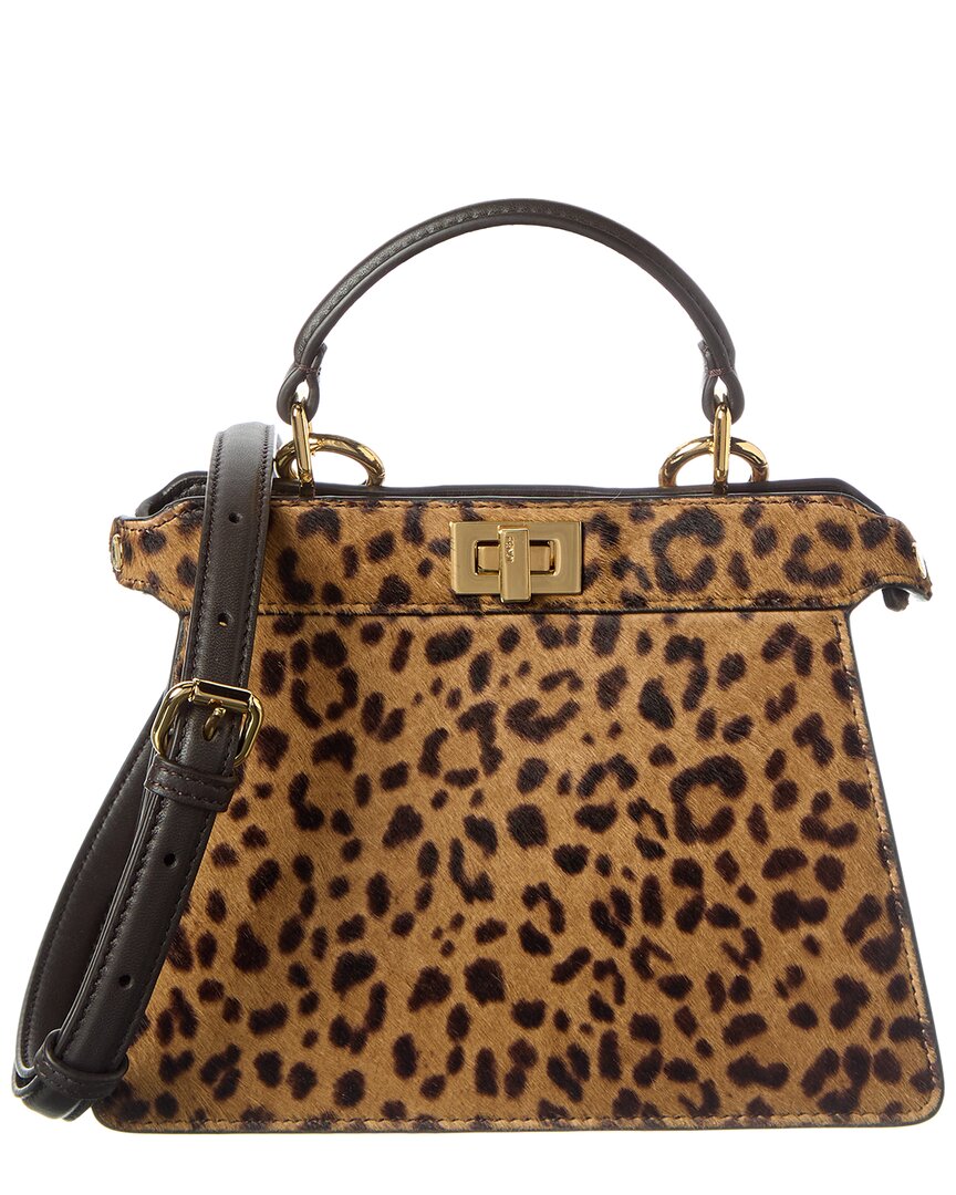 Fendi Peekaboo Ise Petite Haircalf Tote