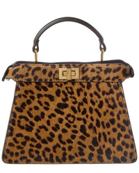 Fendi Peekaboo Ise Petite Haircalf Tote