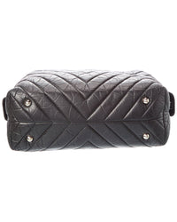 Chanel Chanel Black Quilted Leather Shoulder Bag (Authentic Pre-Loved)