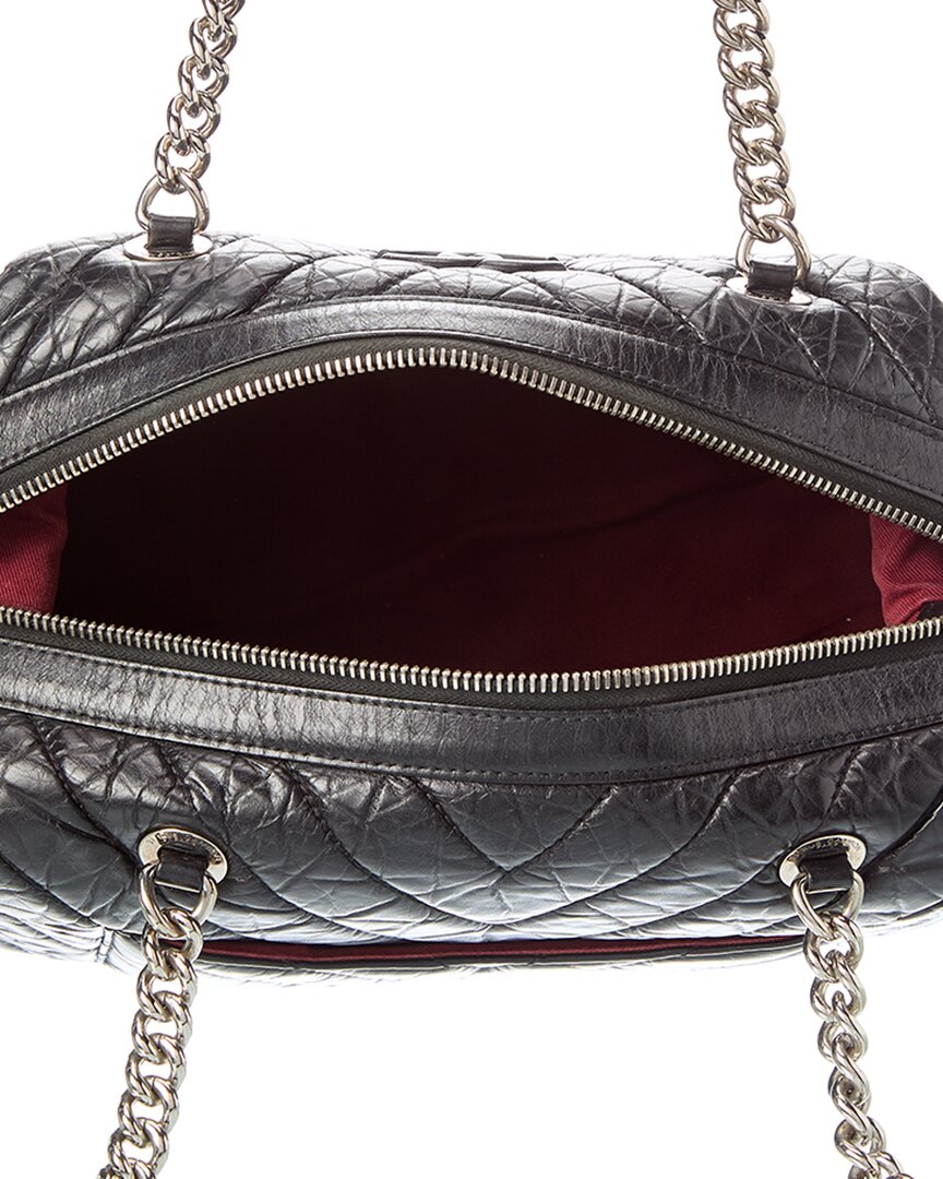 Chanel Chanel Black Quilted Leather Shoulder Bag (Authentic Pre-Loved)