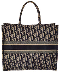 Dior Dior Blue Canvas Book Tote (Authentic Pre-Loved)