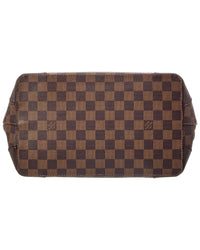 Louis Vuitton Louis Vuitton Brown Damier Ebene Coated Canvas Hampstead Pm (Authentic