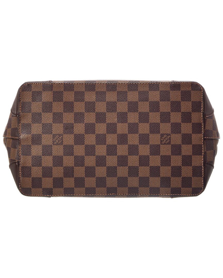 Louis Vuitton Louis Vuitton Brown Damier Ebene Coated Canvas Hampstead Pm (Authentic