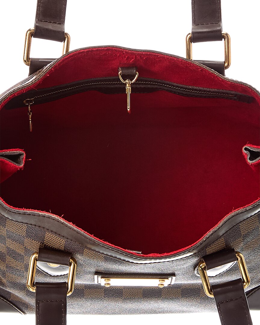 Louis Vuitton Louis Vuitton Brown Damier Ebene Coated Canvas Hampstead Pm (Authentic