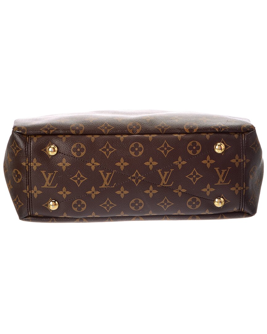 Louis Vuitton Louis Vuitton Brown Monogram Coated Canvas Pallas Mm (Authentic Pre-Loved)