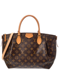 Louis Vuitton Louis Vuitton Brown Monogram Coated Canvas Turenne Mm (Authentic Pre-Loved)