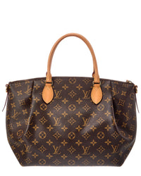 Louis Vuitton Louis Vuitton Brown Monogram Coated Canvas Turenne Mm (Authentic Pre-Loved)