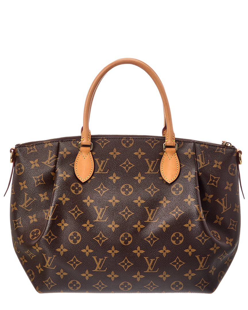 Louis Vuitton Louis Vuitton Brown Monogram Coated Canvas Turenne Mm (Authentic Pre-Loved)
