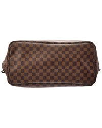 Louis Vuitton Louis Vuitton Brown Damier Ebene Canvas Neverfull Gm (Authentic Pre-Loved)