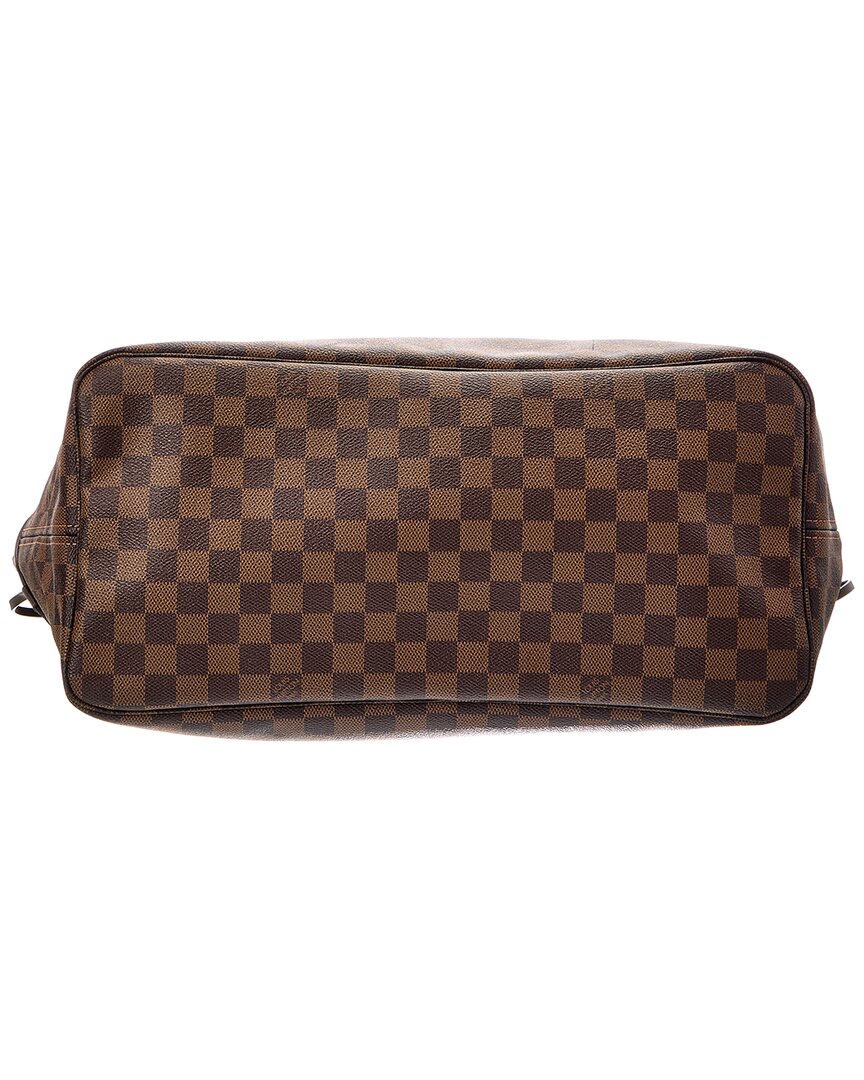 Louis Vuitton Louis Vuitton Brown Damier Ebene Canvas Neverfull Gm (Authentic Pre-Loved)