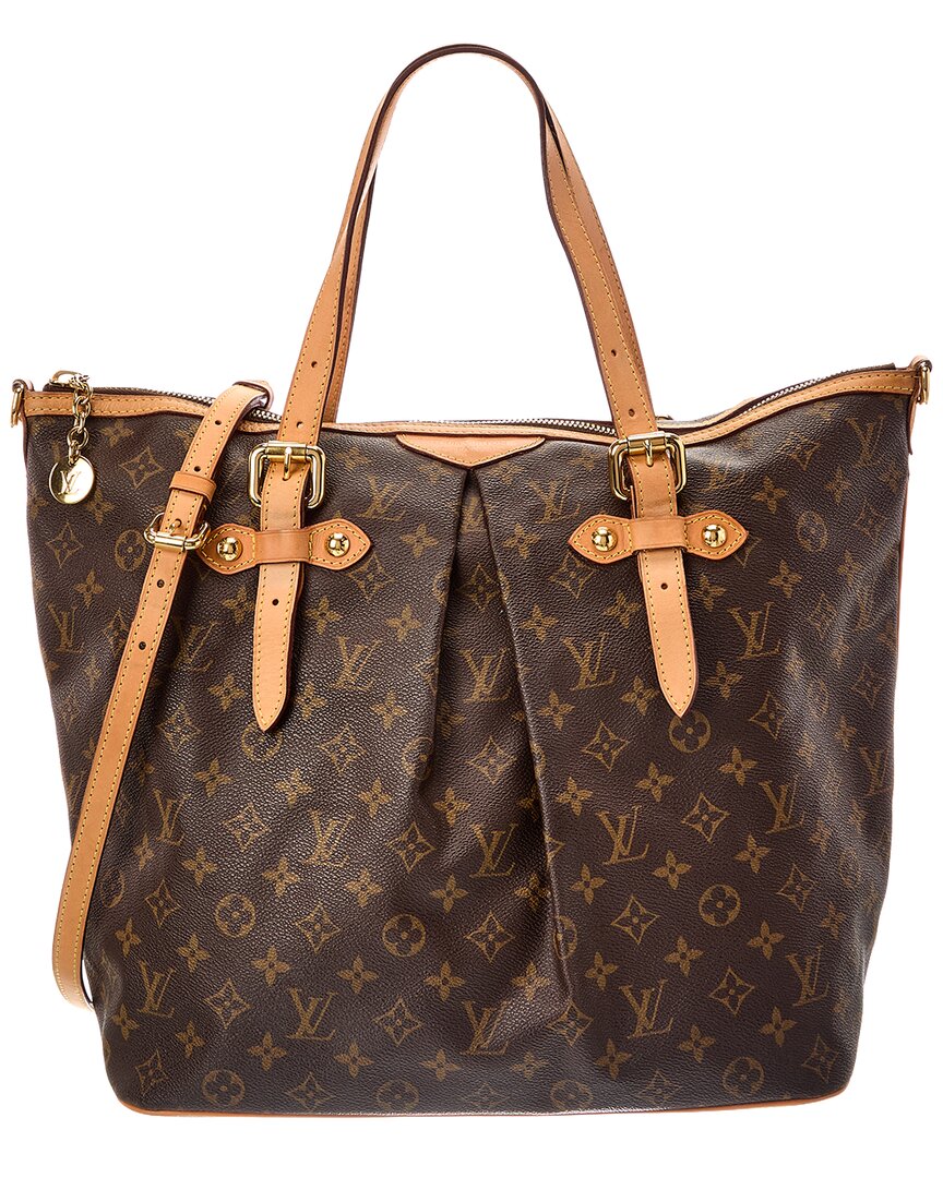 Louis Vuitton Louis Vuitton Brown Monogram Canvas Palermo Gm (Authentic Pre-Loved)