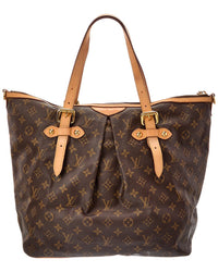 Louis Vuitton Louis Vuitton Brown Monogram Canvas Palermo Gm (Authentic Pre-Loved)