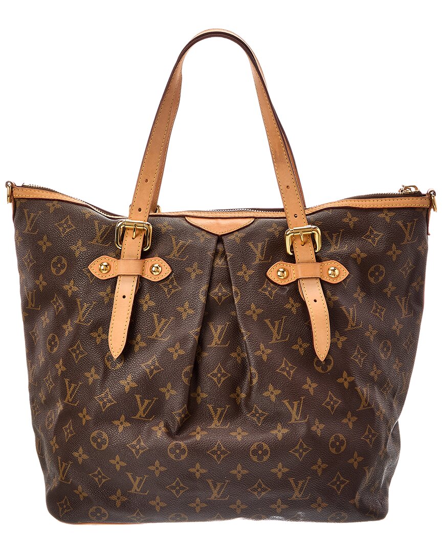 Louis Vuitton Louis Vuitton Brown Monogram Canvas Palermo Gm (Authentic Pre-Loved)