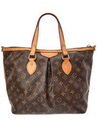 Louis Vuitton Louis Vuitton Brown Monogram Canvas Palermo Pm (Authentic Pre-Loved)