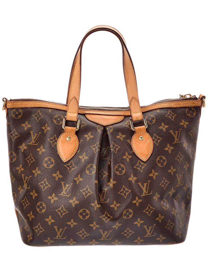 Louis Vuitton Louis Vuitton Brown Monogram Canvas Palermo Pm (Authentic Pre-Loved)