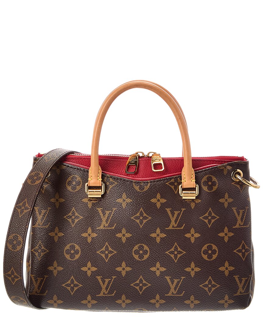 Louis Vuitton Louis Vuitton Brown Coated Canvas Pallas Bb (Authentic Pre-Loved)