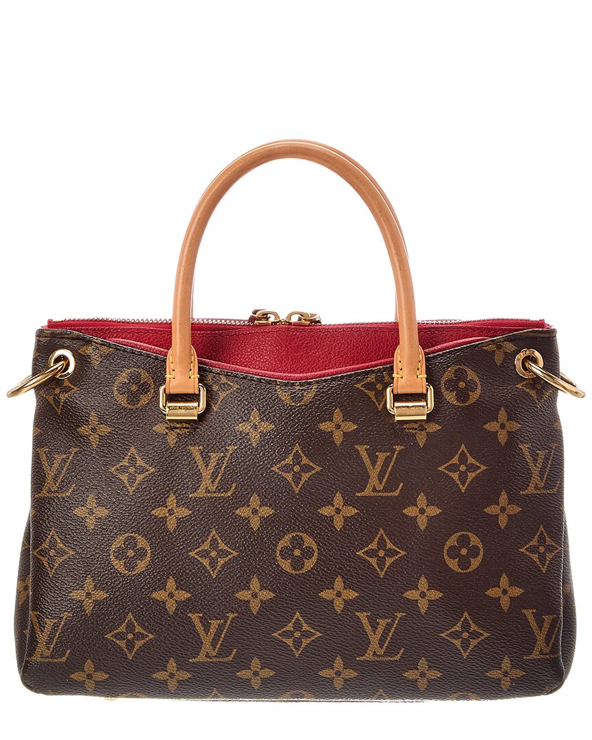 Louis Vuitton Louis Vuitton Brown Coated Canvas Pallas Bb (Authentic Pre-Loved)