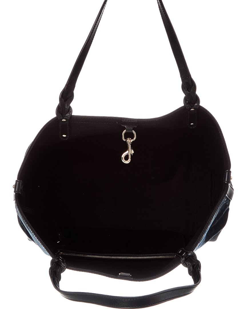 Gucci Gucci Black Gg Canvas & Leather Craft Tote (Authentic Pre-Loved)
