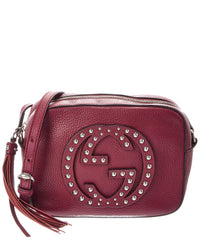 Gucci Gucci Red Pebbled Calf Leather Soho Disco (Authentic Pre-Loved)